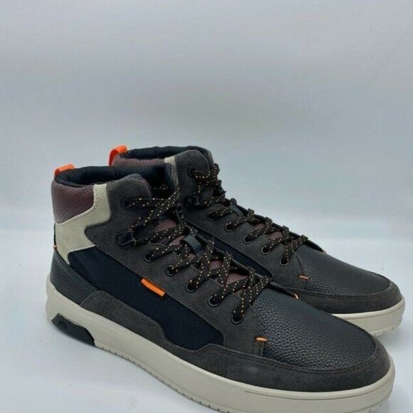 Steve Madden Mens Reveel Sneakers Gray Reve04M1 Le - Picture 3 of 9